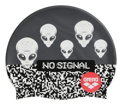 Силиконовая шапочка Arena Print 2 (258: Crazy Signal) - view 1 miniature
