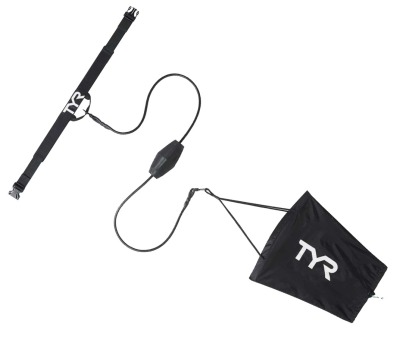 Тормозной пояс с парашютом TYR Riptide Drag Chute