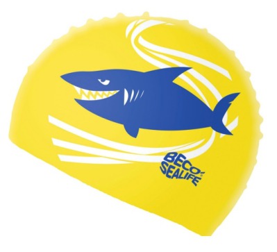 Детская силиконовая шапочка Beco SeaLife Акула - view 1 miniature